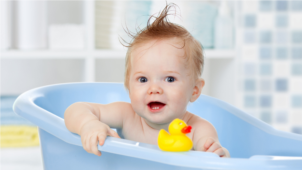 Qué evitar en el baño del bebé