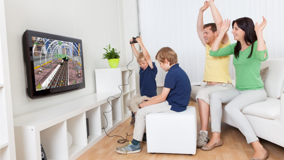 videojuegos en familia